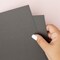 Colorbok Textured Cardstock Pad 12"X12" 40/Pkg-Midnight Black